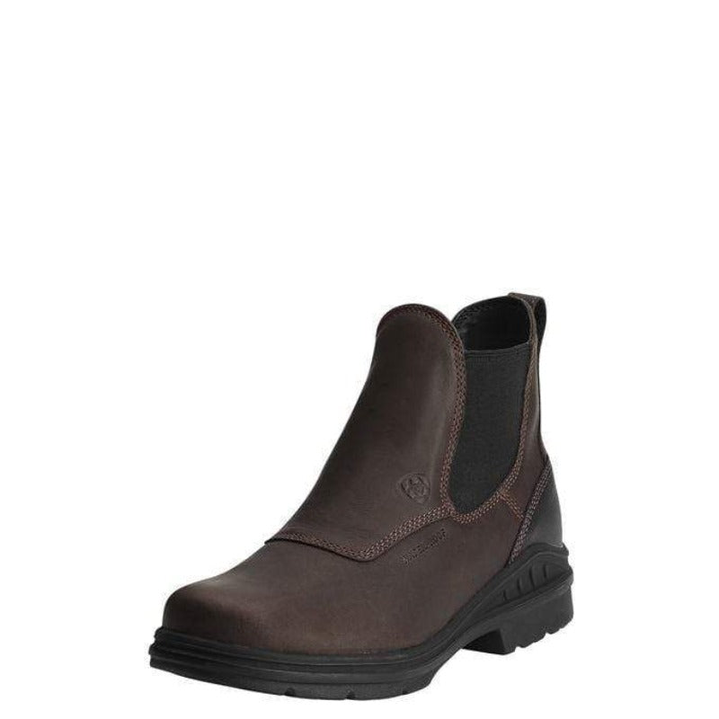 Ariat Mens Barnyard Boots H20 Brown (10004042) - Gympie Saddleworld & Country Clothing