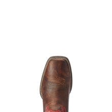 Ariat Mens Boots & Shoes Ariat Boots Mens Sport Pardner Matte Rebel Brown/Blood Red (10042391)
