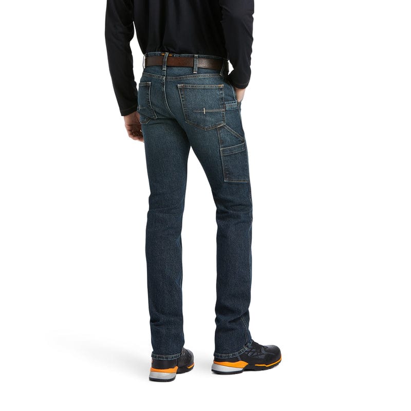 Ariat Mens Jeans 33x32 Ariat Jeans Mens Rebar M7 Slim Straight Durastretch Workhorse Mccoy (10039287)