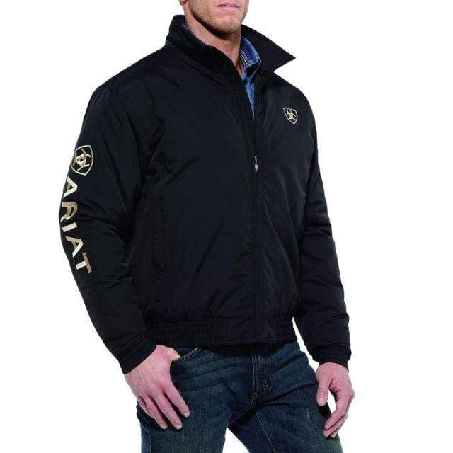 Ariat Mens Jumpers, Jackets & Vests L Ariat Mens New Team Insulated Stable Jacket Black