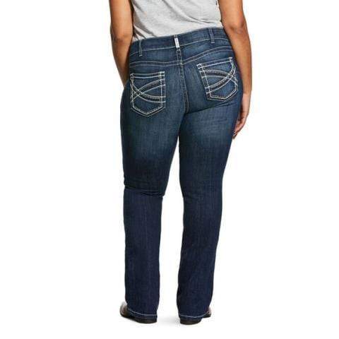 Ariat Womens Jeans 25L Ariat Womens REAL Mid Rise Boot Cut Entwined Marine Jeans (10017510)