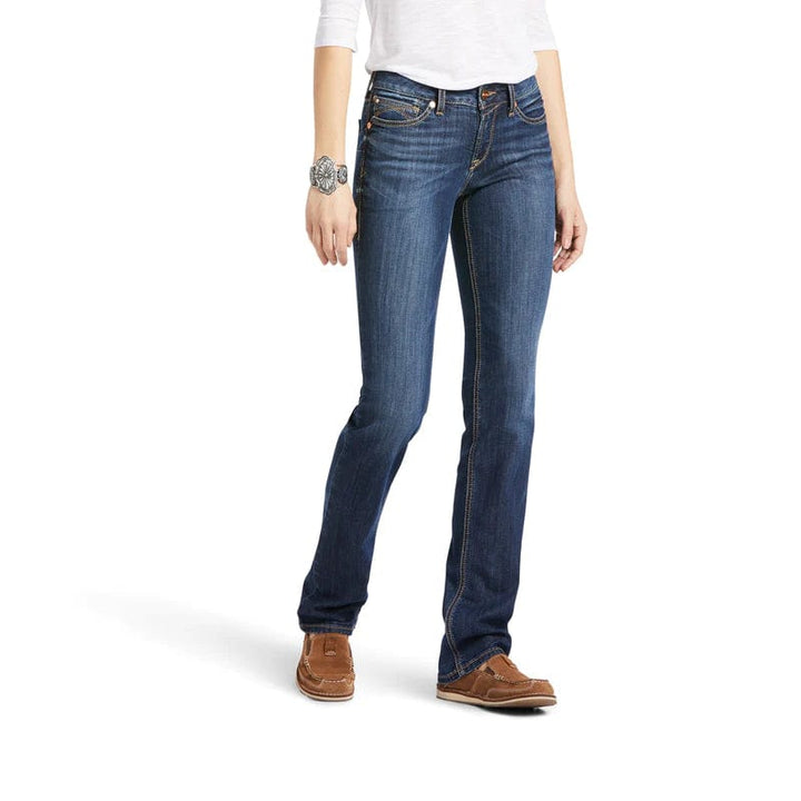 Ariat Womens Jeans Ariat Jeans Womens Analise Real Perfect Rise Straight Leg Burbank (10039603)