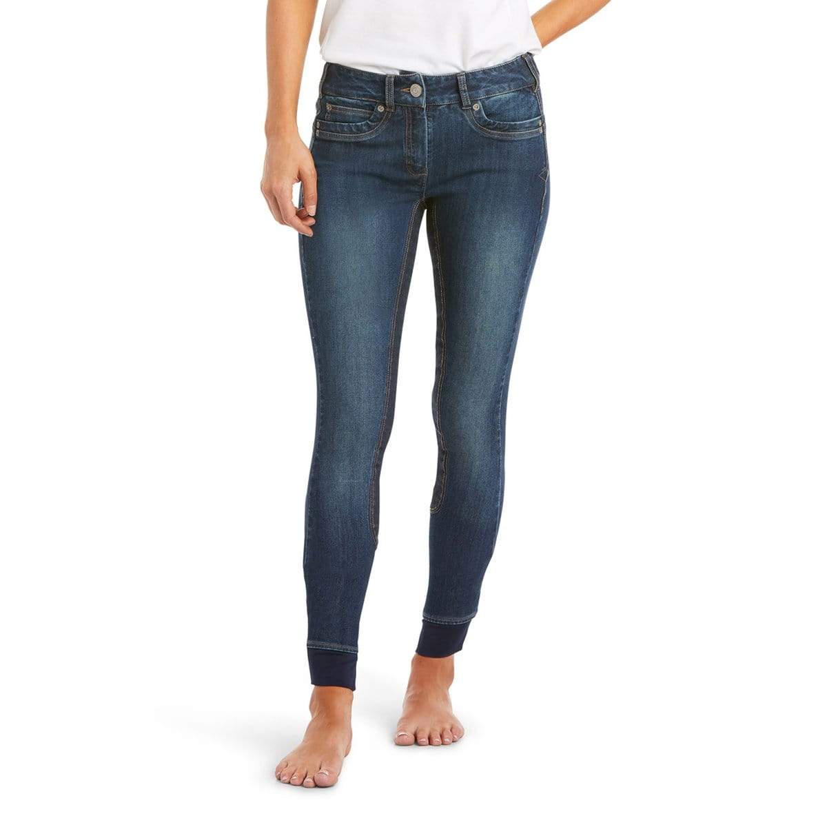 Ariat Womens Jodhpurs & Breeches Ariat Womens Halo Denim Full Seat Breeches (10035312)