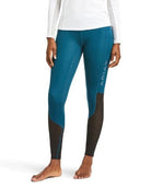 Ariat Womens Jodhpurs & Breeches XS Ariat Tights Womens Full Seat Eurasian Teal (100377369)