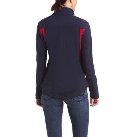 Ariat Womens Jumpers, Jackets & Vests Ariat Womens Team Softshell Jacket Navy