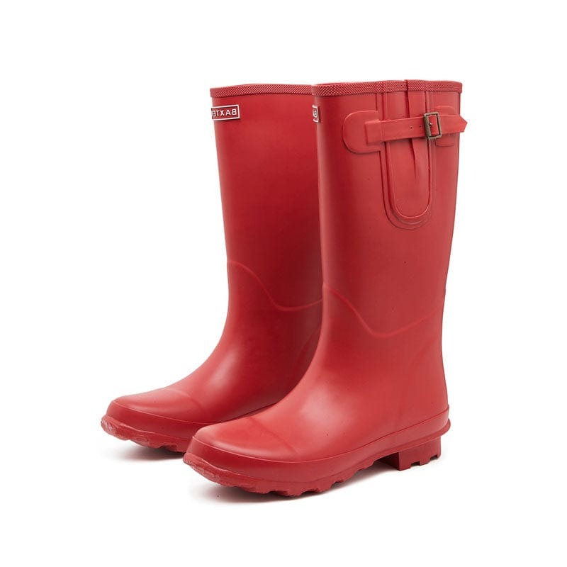 Baxter Womens Boots & Shoes WMN6 / Red Baxter Waterford Gumboots Red (PN104)