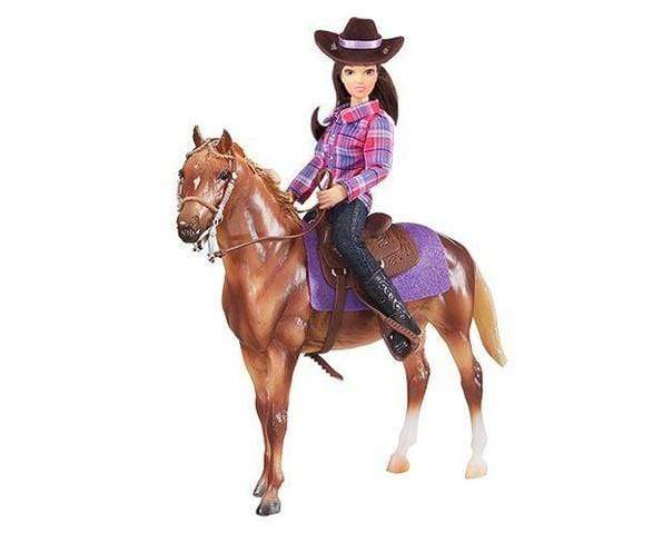 Breyer Toys Breyer Classics Western Horse & Rider