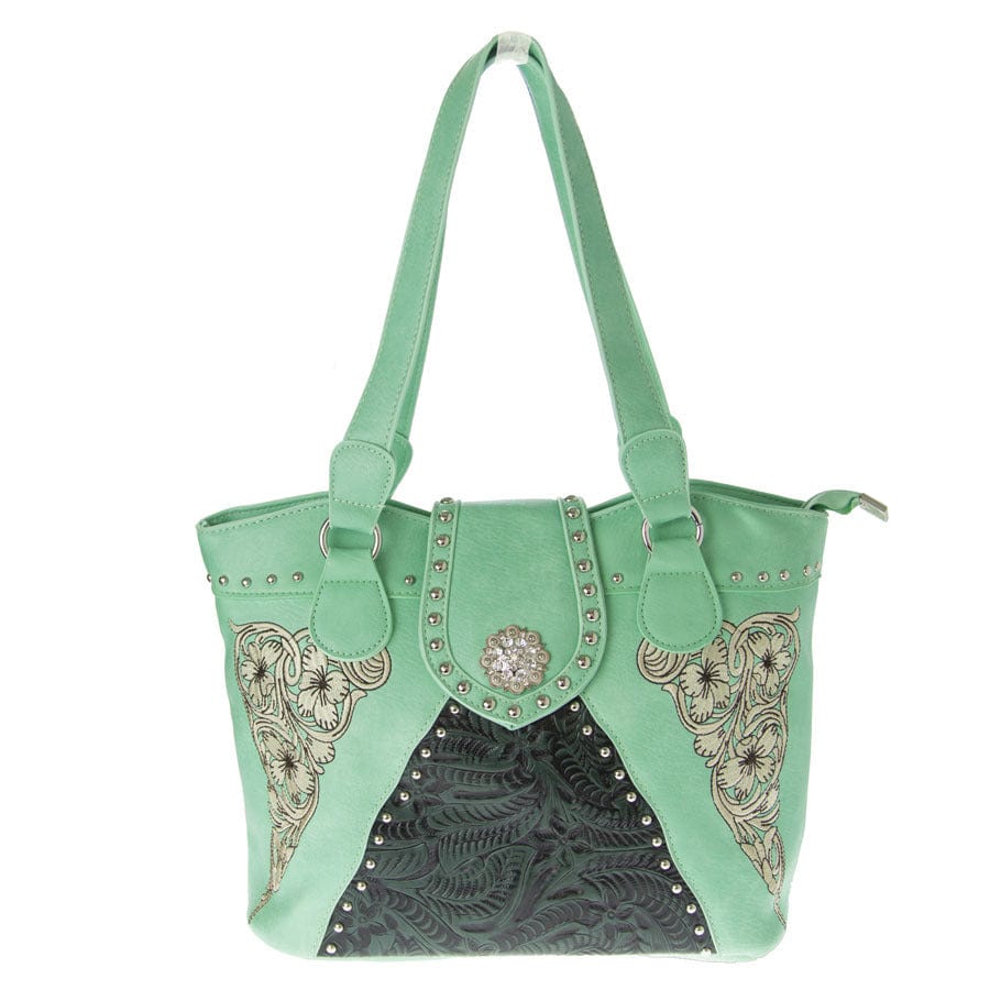 Brigalow Handbags & Wallets Brigalow Handbag Faux Leather Mint Green (LP5903GR)