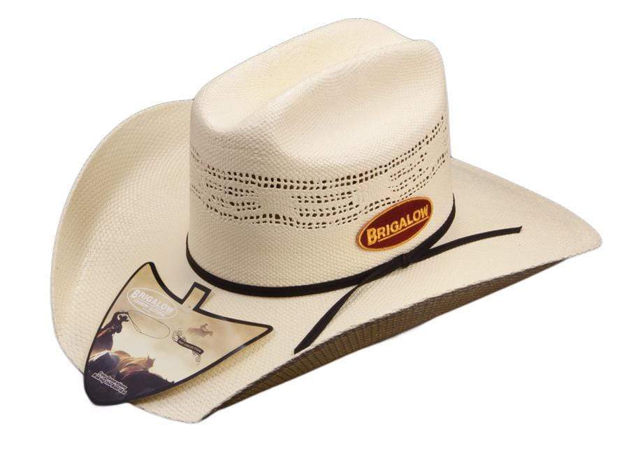 Brigalow Hats 54cm Brigalow Bronco Off White Cowboy Hat (125)