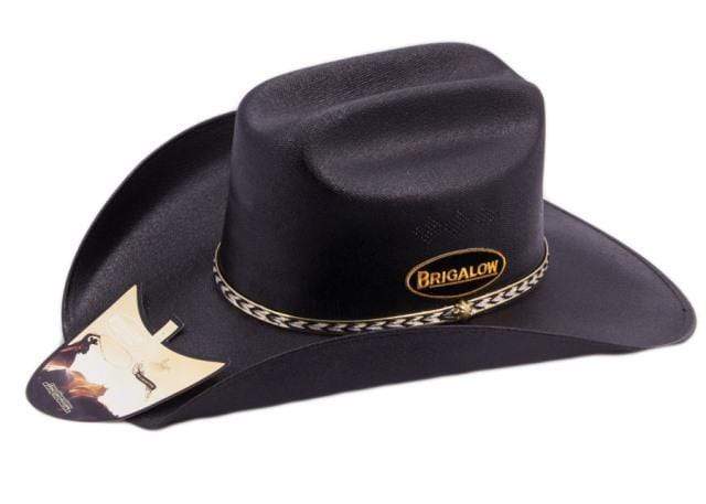 Brigalow Hats ONE SIZE / Black Brigalow Adult Western Cheyenne Cowboy Hat One Size 55-58cm