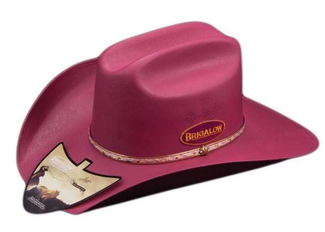 Brigalow Hats ONE SIZE / Hot Pink Brigalow Kids Cheyenne Western Cowboy Hat One Size Fits All 52-55cm