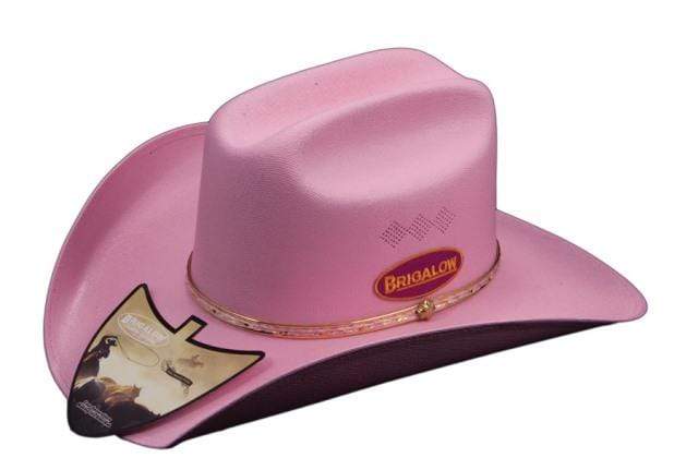 Brigalow Hats ONE SIZE / Light Pink Brigalow Kids Cheyenne Western Cowboy Hat One Size Fits All 52-55cm