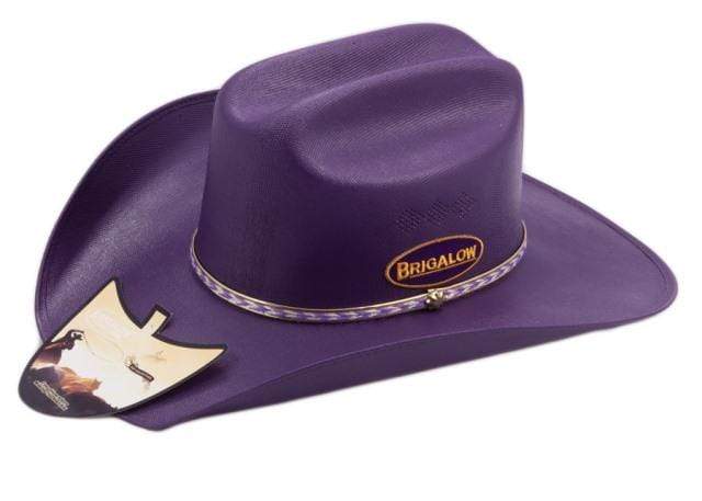 Brigalow Hats ONE SIZE / Purple Brigalow Kids Cheyenne Western Cowboy Hat One Size Fits All 52-55cm