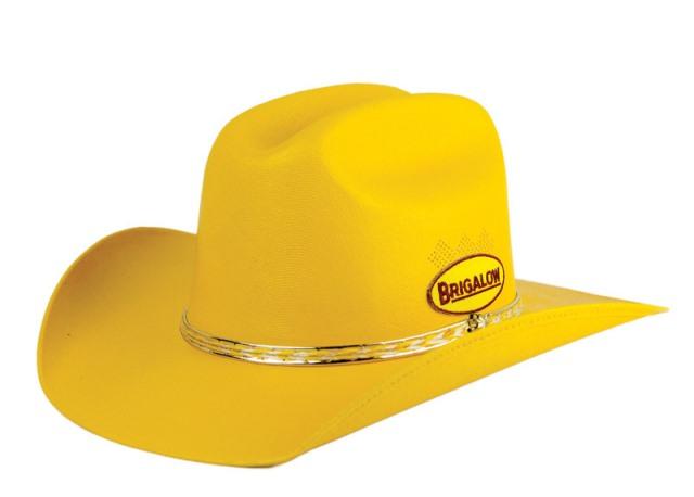Brigalow Hats ONE SIZE / Yellow Brigalow Kids Cheyenne Western Cowboy Hat One Size Fits All 52-55cm