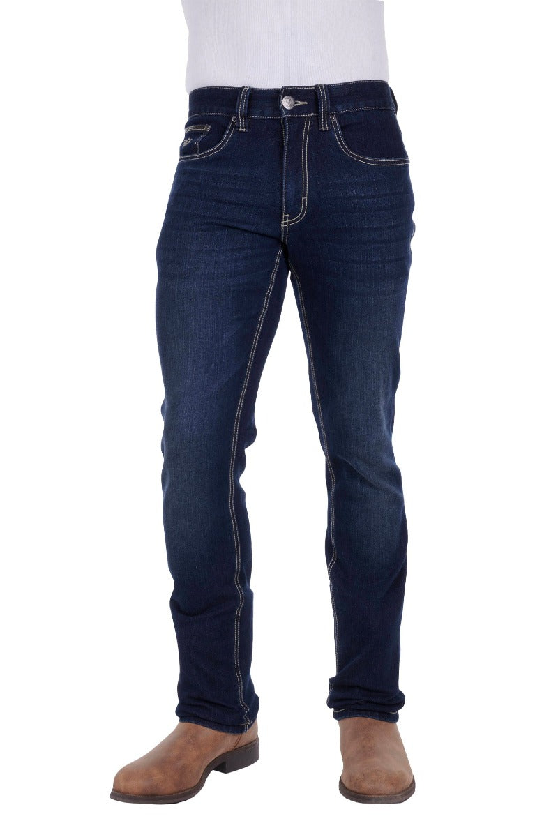 Bullzye Mens Jeans Bullzye Jeans Mens Charger Straight (B3W1204255)