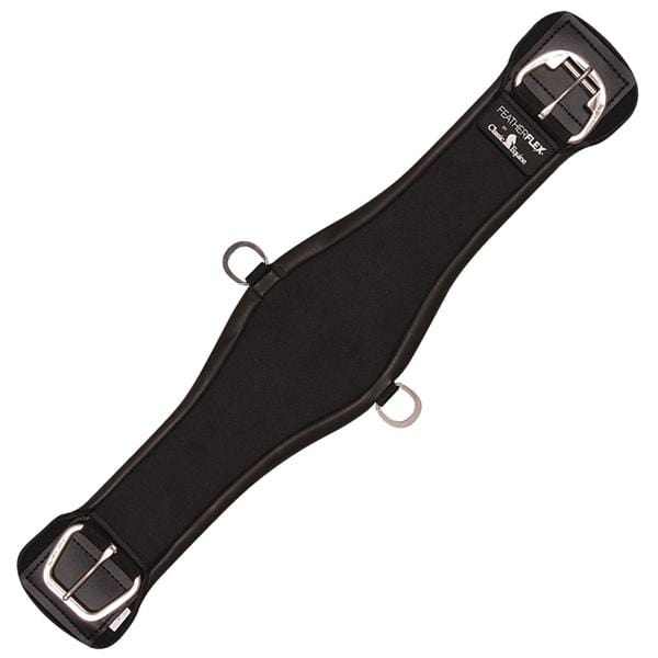 Classic Equine Girths 28in / Black Classic Equine Feather Flex Cinch Girth