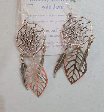 CCWJ Dream Catcher Earrings - Gympie Saddleworld & Country Clothing