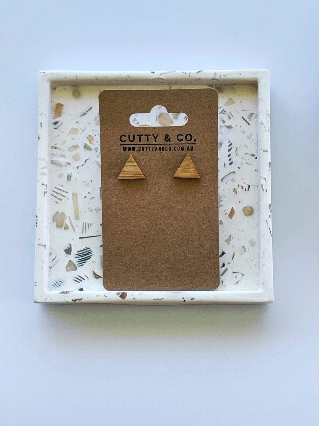 Cutty and Co Jewellery Cutty and Co Triangle Studs (00326)