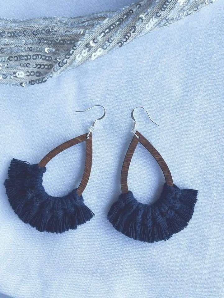 Cutty and Co Jewellery Navy Cutty & Co Belle Earrings