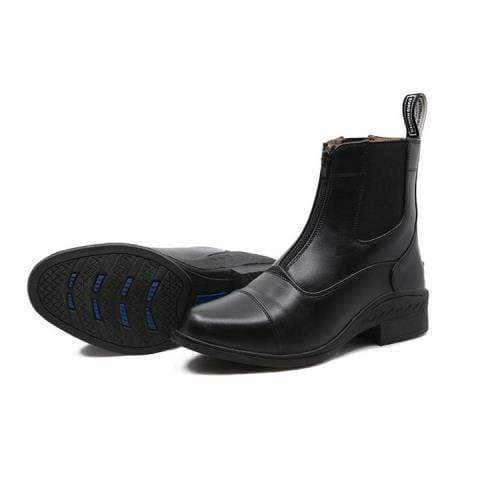 Eurohunter Zip Paddock Boots Black - Gympie Saddleworld & Country Clothing