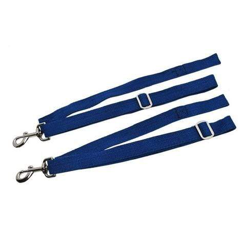 Eurohunter Deluxe Leg Straps Navy - Gympie Saddleworld & Country Clothing