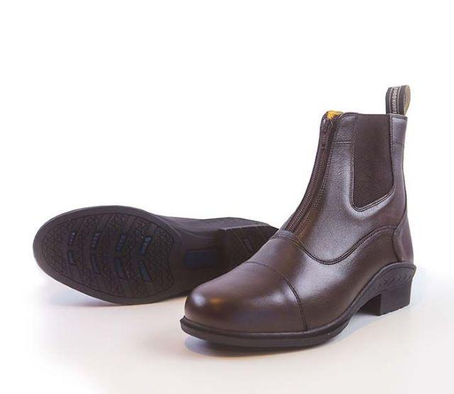 Eurohunter Womens Boots & Shoes YOUTH 1.5 / Brown Eurohunter Zip Paddock Boot