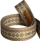 Ezy Ride Girth Accessories Brown Ezy Ride Nearside Nylon Latigo Snake Pattern