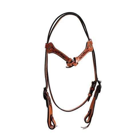 Fort Worth Bridles Cob/Full Fort Worth Iroquois Knotted Headstall (FOR20-0077)