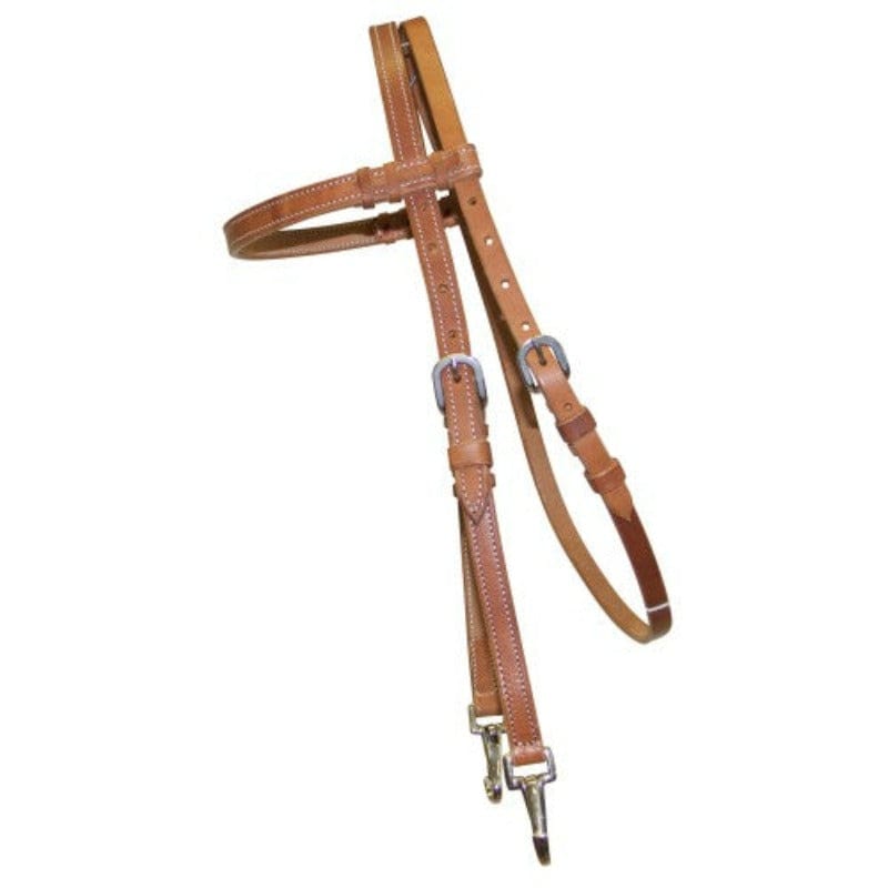Fort Worth Bridles Cob/Full / Harness Fort Worth Headstall with Snap Ends (FOR20-0018)