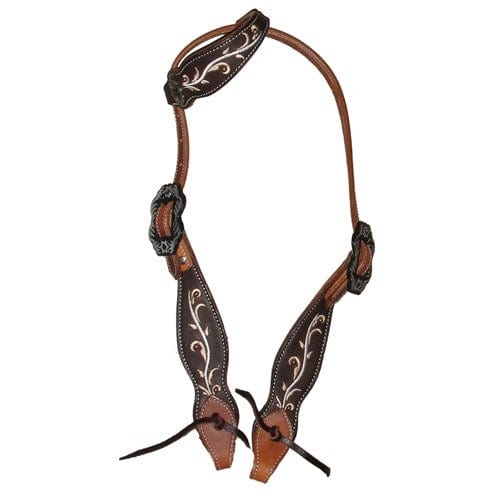 Fort Worth Bridles Fort Worth One Ear Rustic Beauty Headstall (FOR19-0078)
