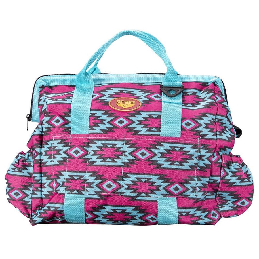 Fort Worth Grooming Pink/Turquoise Fort Worth Grooming Bag GRM9275