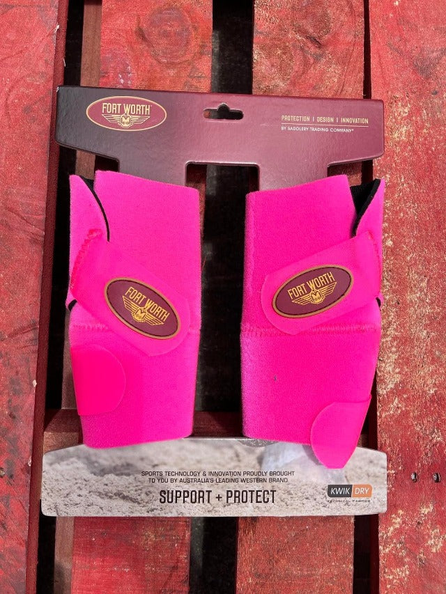 Fort Worth Horse Boots & Bandages Pink Fort Worth Knee Boots (FOR1620)