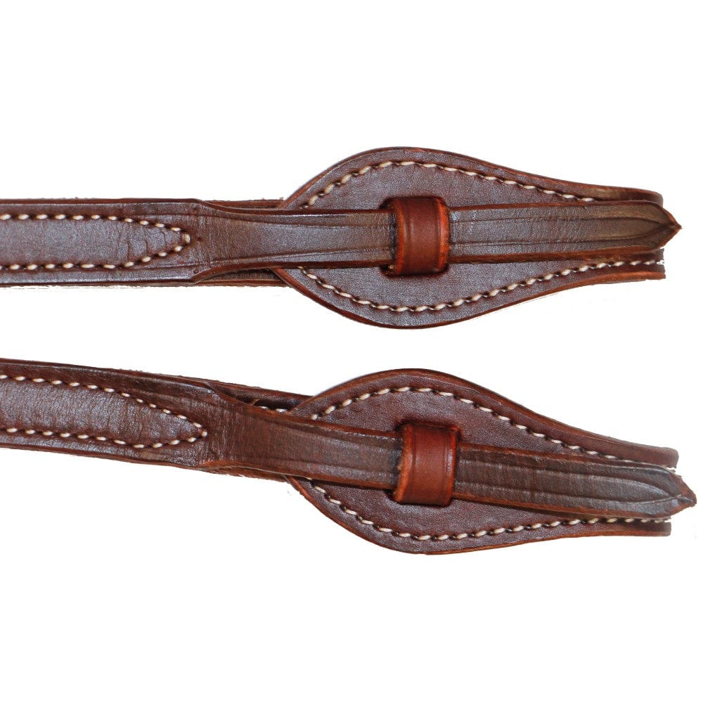 Fort Worth Reins Brown Fort Worth Split Reins with Quick Change 3/4in 8ft (FOR26-8215BR)