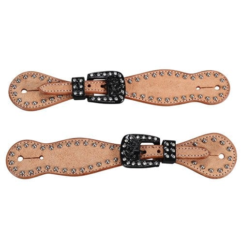 Fort Worth Spur Straps mens Fort Worth Rough Out Spur Straps