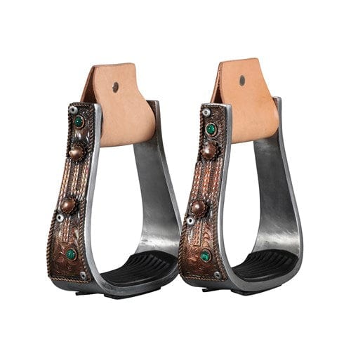 Fort Worth Stirrups Fort Worth Antique Copper Oxbow
