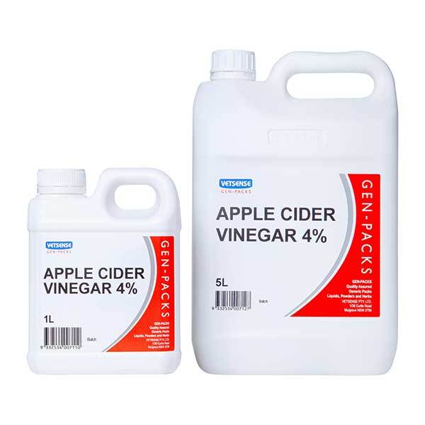 Gen Packs Vet & Feed 1L Gen-Packs Apple Cider Vinegar