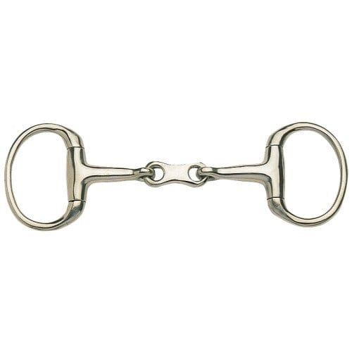 Gympie Saddleworld Bits 12.5cm Equi Steel Eggbutt Snaffle Bit with French Mouth (EQS2570)