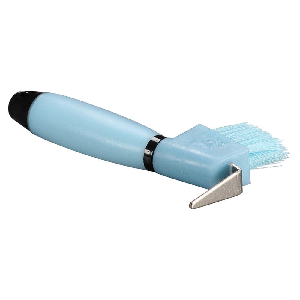 Gympie Saddleworld Brushes & Combs Blue Gel Grip Hoof Pick with Brush (GRM1060)