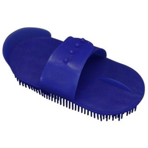 Gympie Saddleworld Brushes & Combs BRUSH STC GRM4100RD PLASTIC CURRY COMB