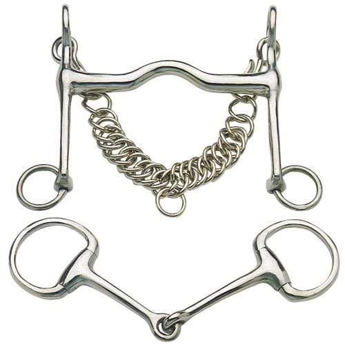 Gympie Saddleworld & Country Clothing Bits 12.5cm Superfine Weymouth Bit Set BIT4300