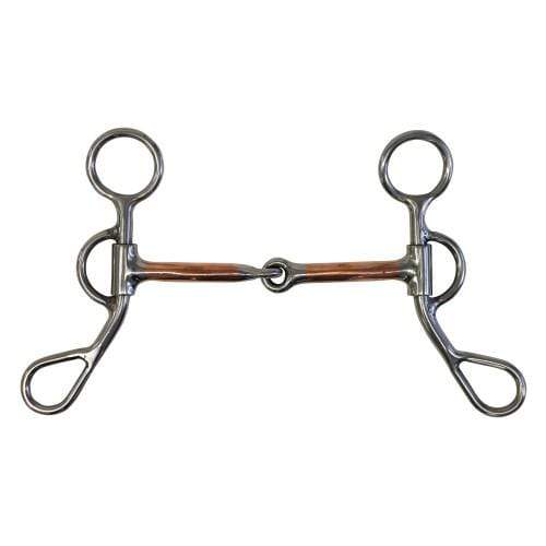 Fort Worth Training Snaffle with 6inch Cheeks - Gympie Saddleworld & Country Clothing