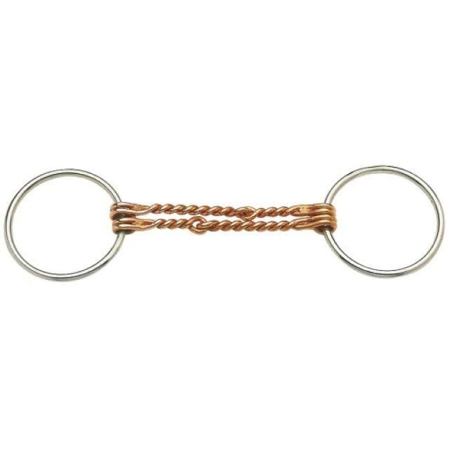 Gympie Saddleworld & Country Clothing Bits Cob STC Double Copper Wire Bit BIT3080