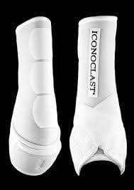 Iconoclast Tendon Boots Front Black (1230) - Gympie Saddleworld & Country Clothing