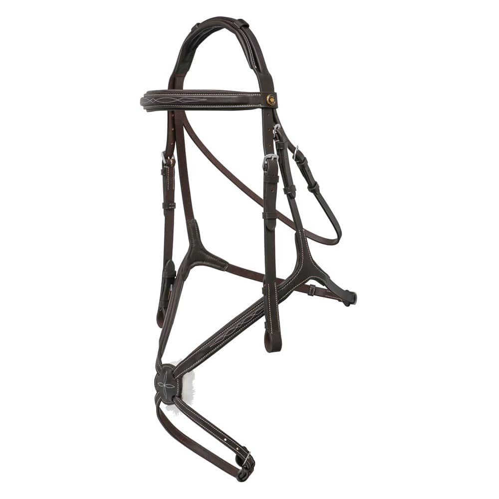 Gympie Saddleworld & Country Clothing Bridles Cob / Brown Jeremy & Lord Snaffle Bridle (SRP3337)
