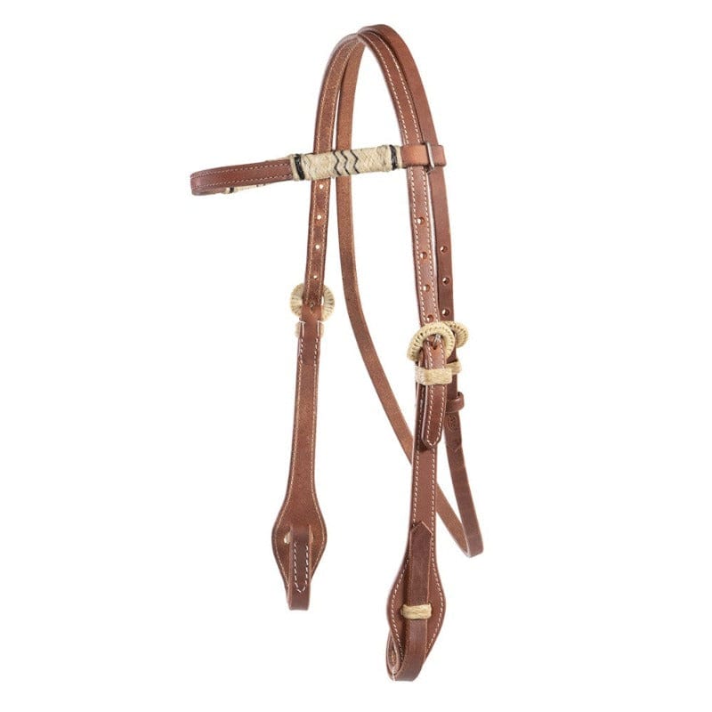 Gympie Saddleworld & Country Clothing Bridles Fort Worth Braided Headstall Harness (FOR20-0014)