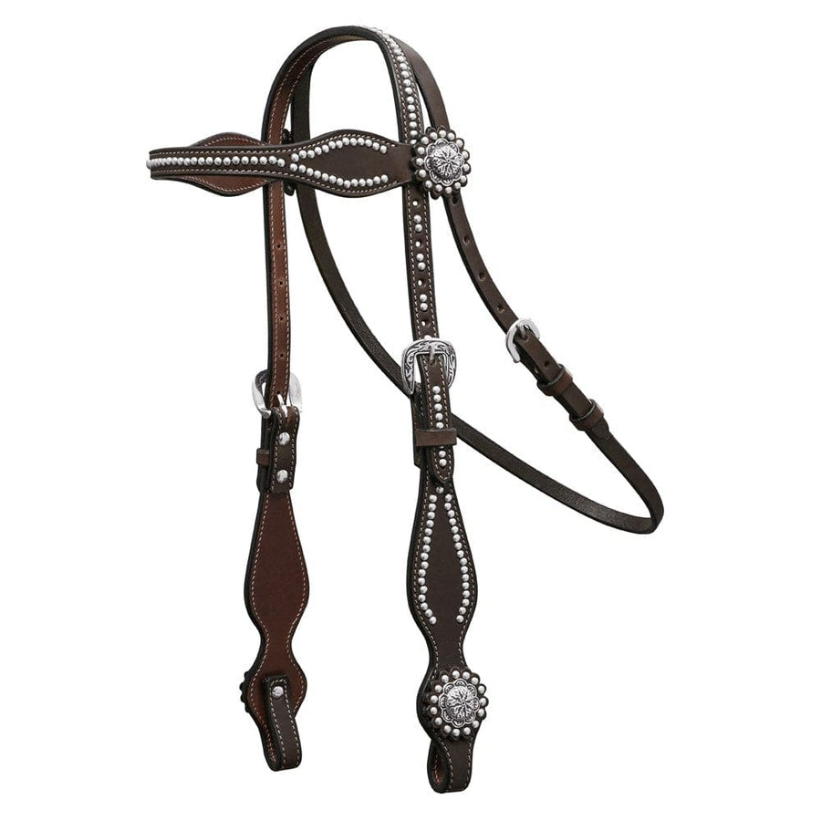 Gympie Saddleworld & Country Clothing Bridles Fort Worth Floral Concho Bridle (FOR20-0106)