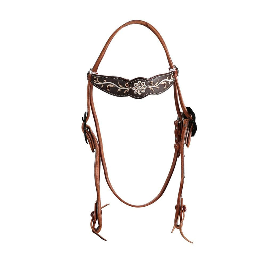 Gympie Saddleworld & Country Clothing Bridles Fort Worth Rustic Beauty Bridle (FOR20-0078)