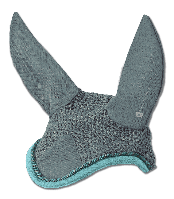 Ear Bonnet Esperia Sage & Aqua - Gympie Saddleworld & Country Clothing