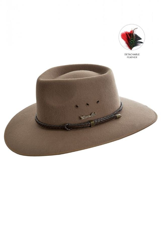 Gympie Saddleworld & Country Clothing Hats 54 / Fawn Thomas Cook Drover Hat
