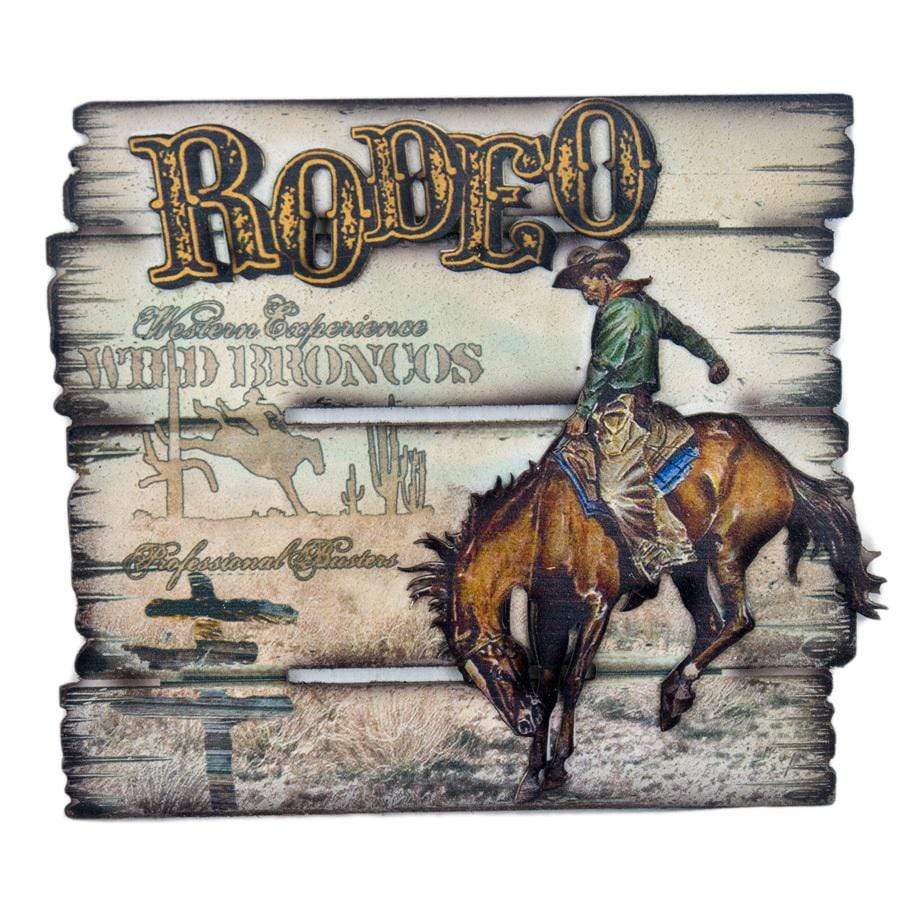 Wall Mounted Rodeo Sign - Gympie Saddleworld & Country Clothing